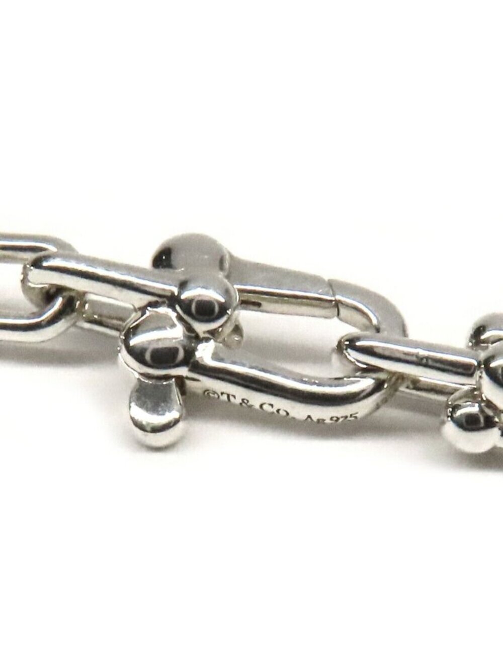 Tiffany & Co Bracelet Micro Link Silver Washed View 5